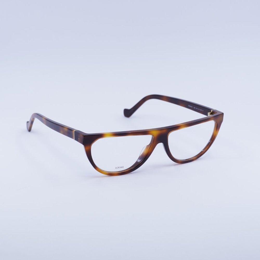 Loewe LW50023I 052 Eyeglasses Havana 57mm Cat Eye Frame